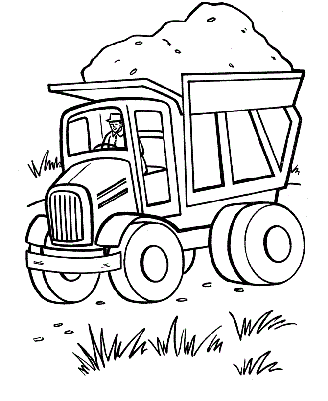329 Animal Printable Truck Coloring Pages for Kindergarten