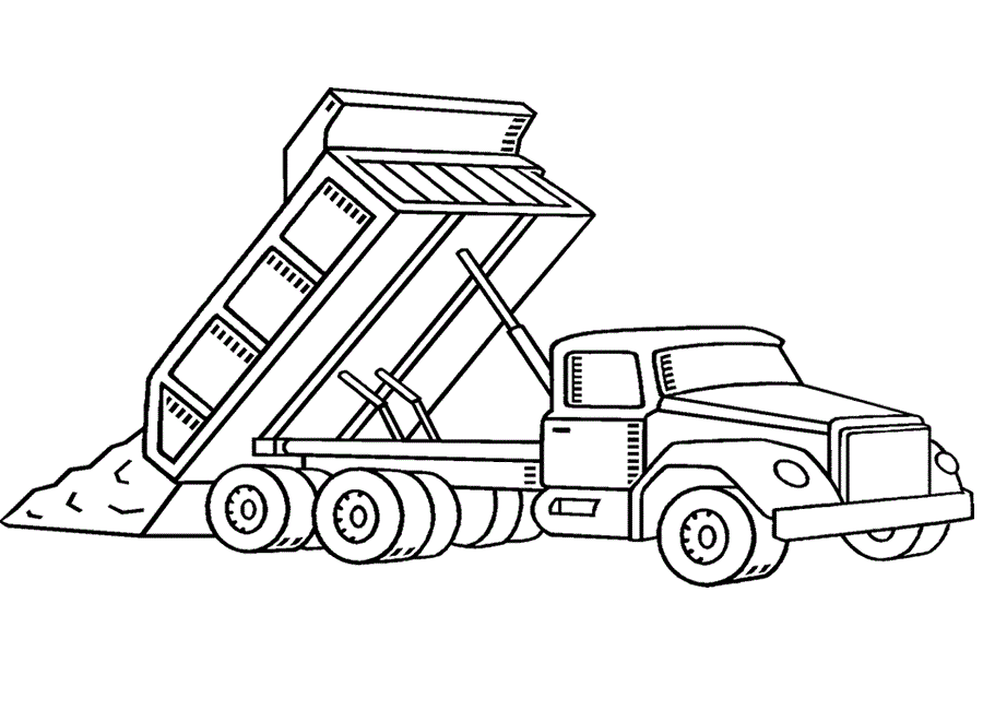 simple-dump-truck-page-cutouts-coloring-pages