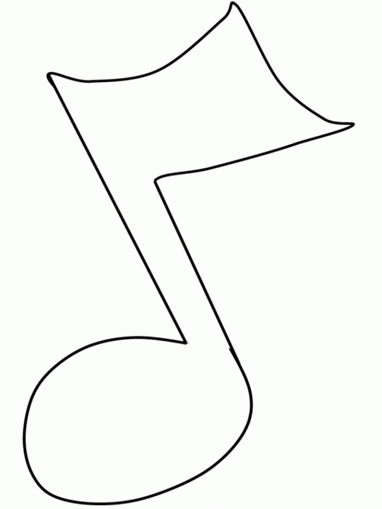 Musical Note Printable