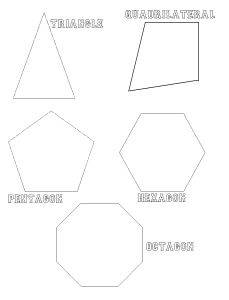 Free Printable Shapes Coloring Pages For Kids