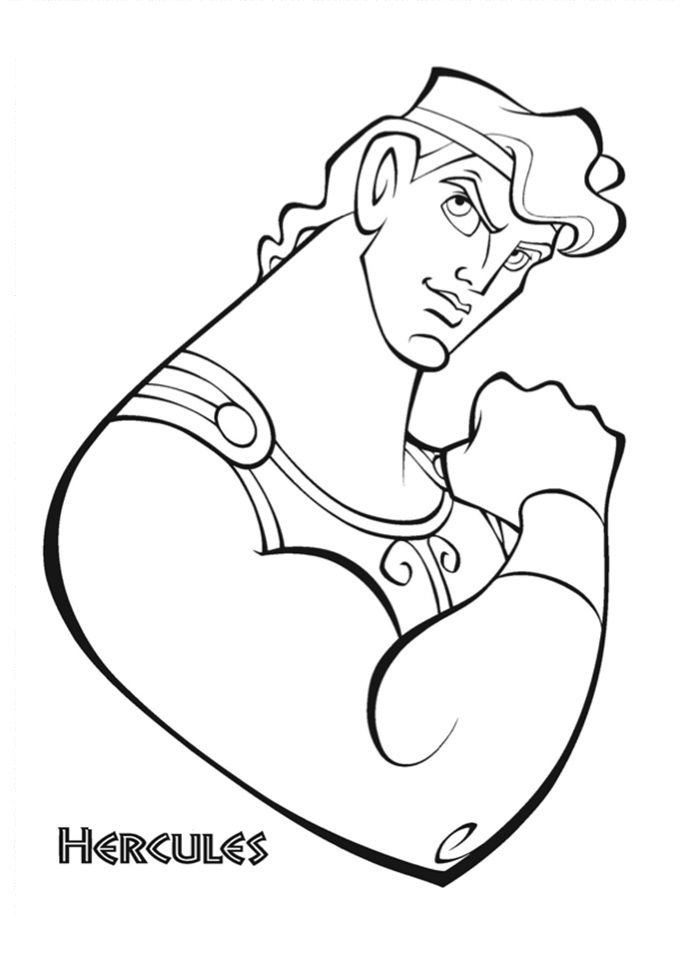 Download Free Printable Hercules Coloring Pages For Kids