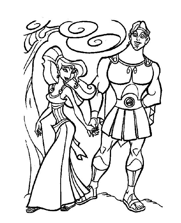 Hercules Coloring Book: Wonderful Mythographic Hercules Adult