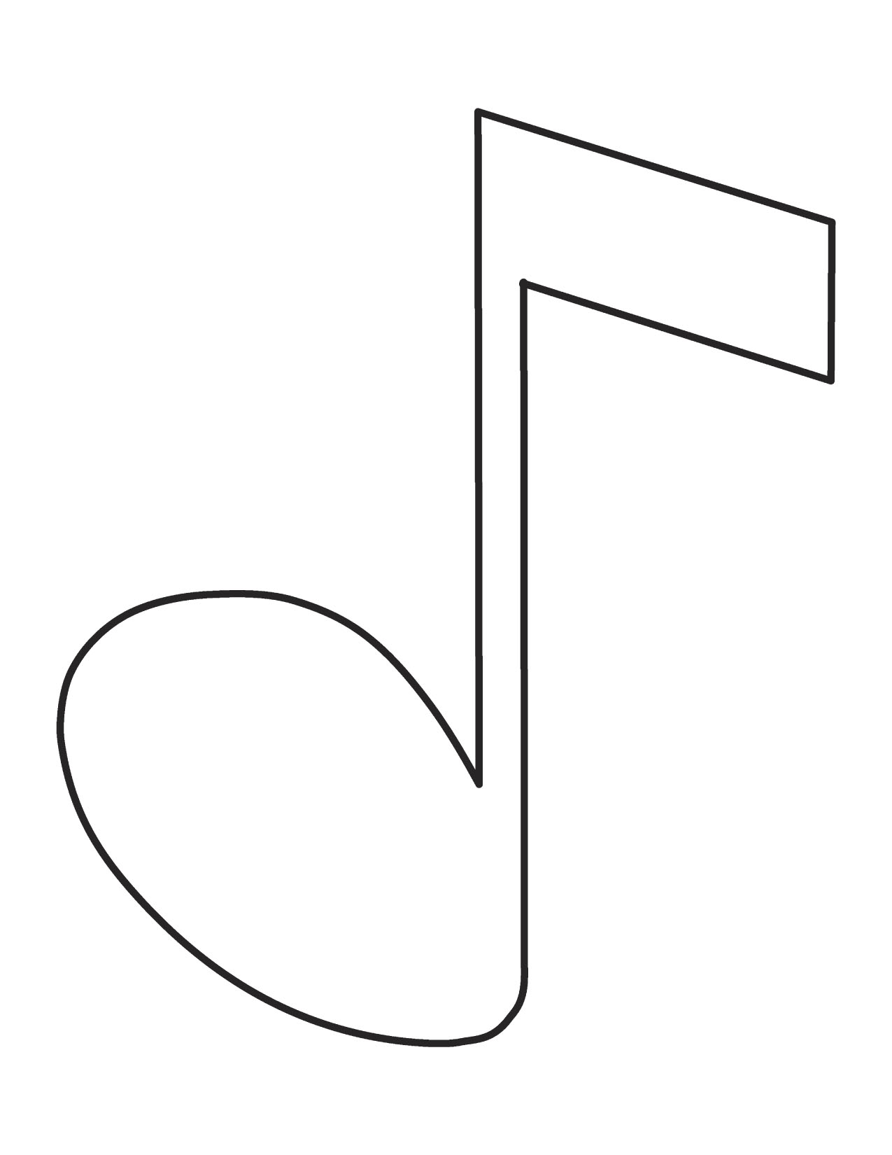 Entrelosmedanos Musical Notes Coloring Pages