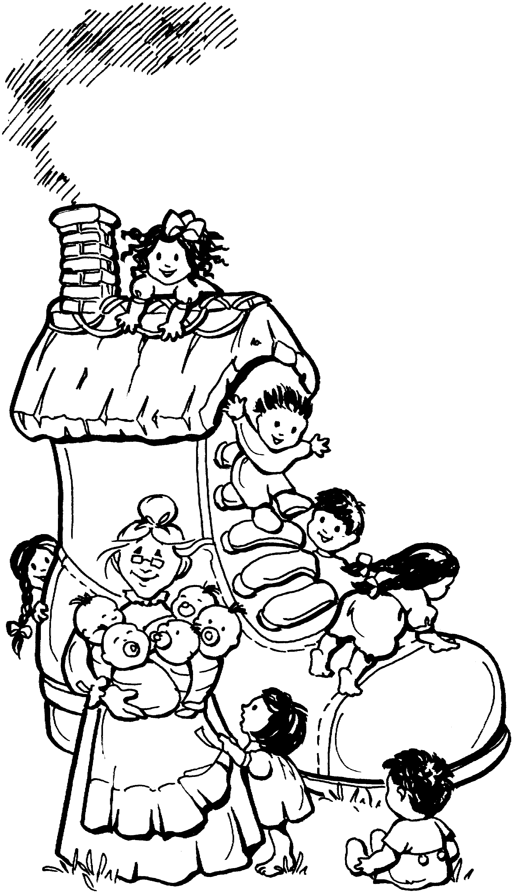 mother goose club coloring pages