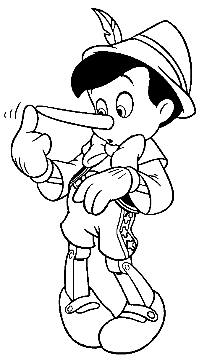 Download Free Printable Pinocchio Coloring Pages For Kids