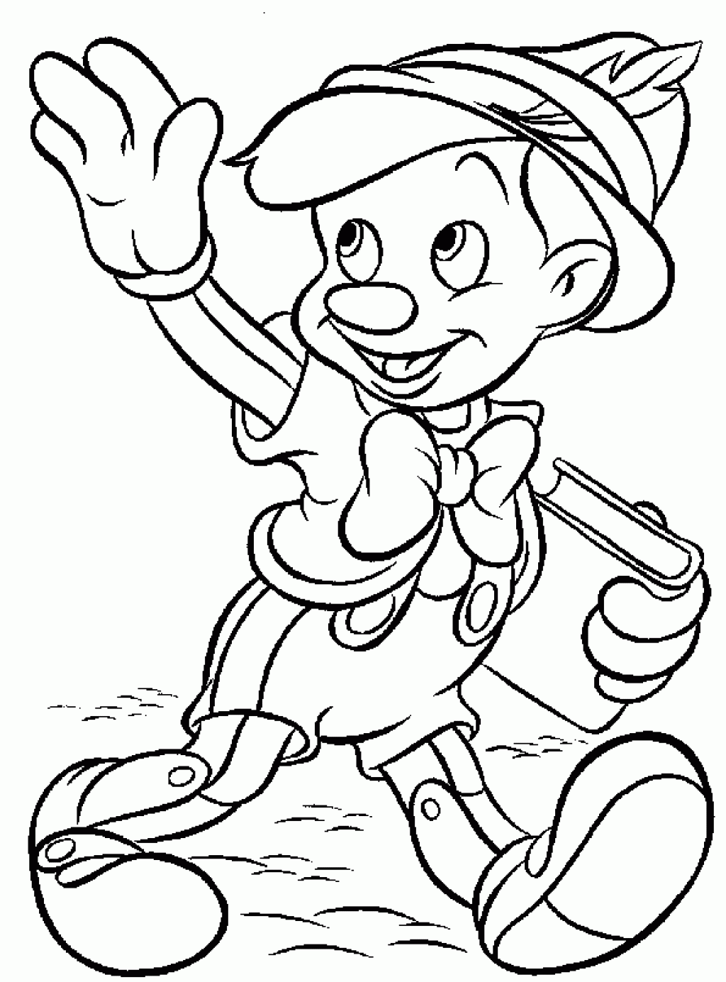 Download Free Printable Pinocchio Coloring Pages For Kids