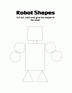 Free Printable Shapes Coloring Pages For Kids