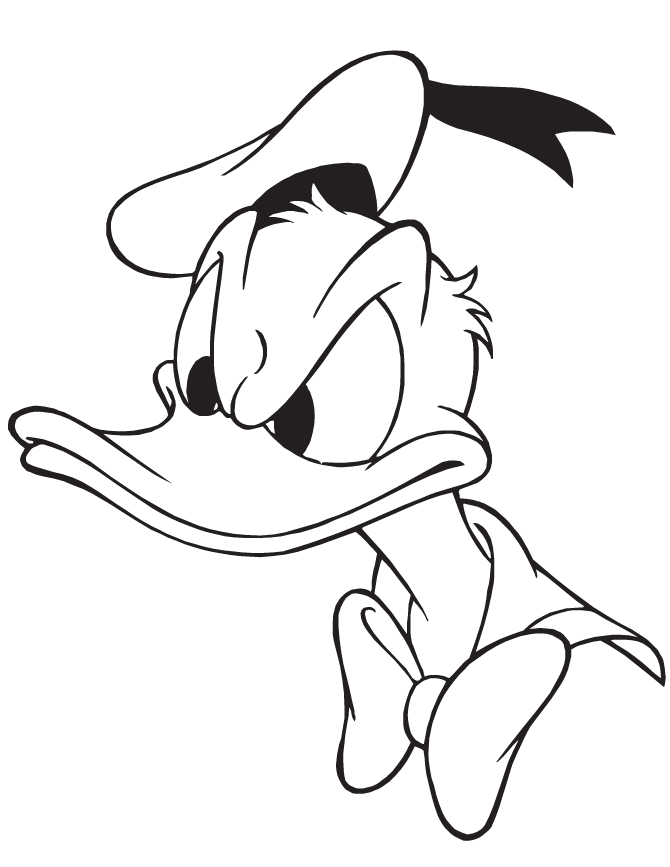 Download 195  Cartoons Donald Duck Coloring Pages PNG PDF File