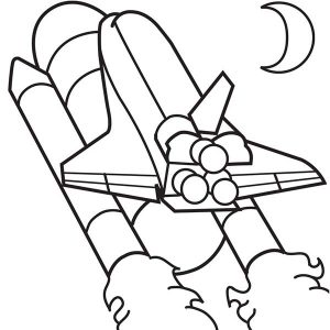 free printable rocket ship coloring pages for kids