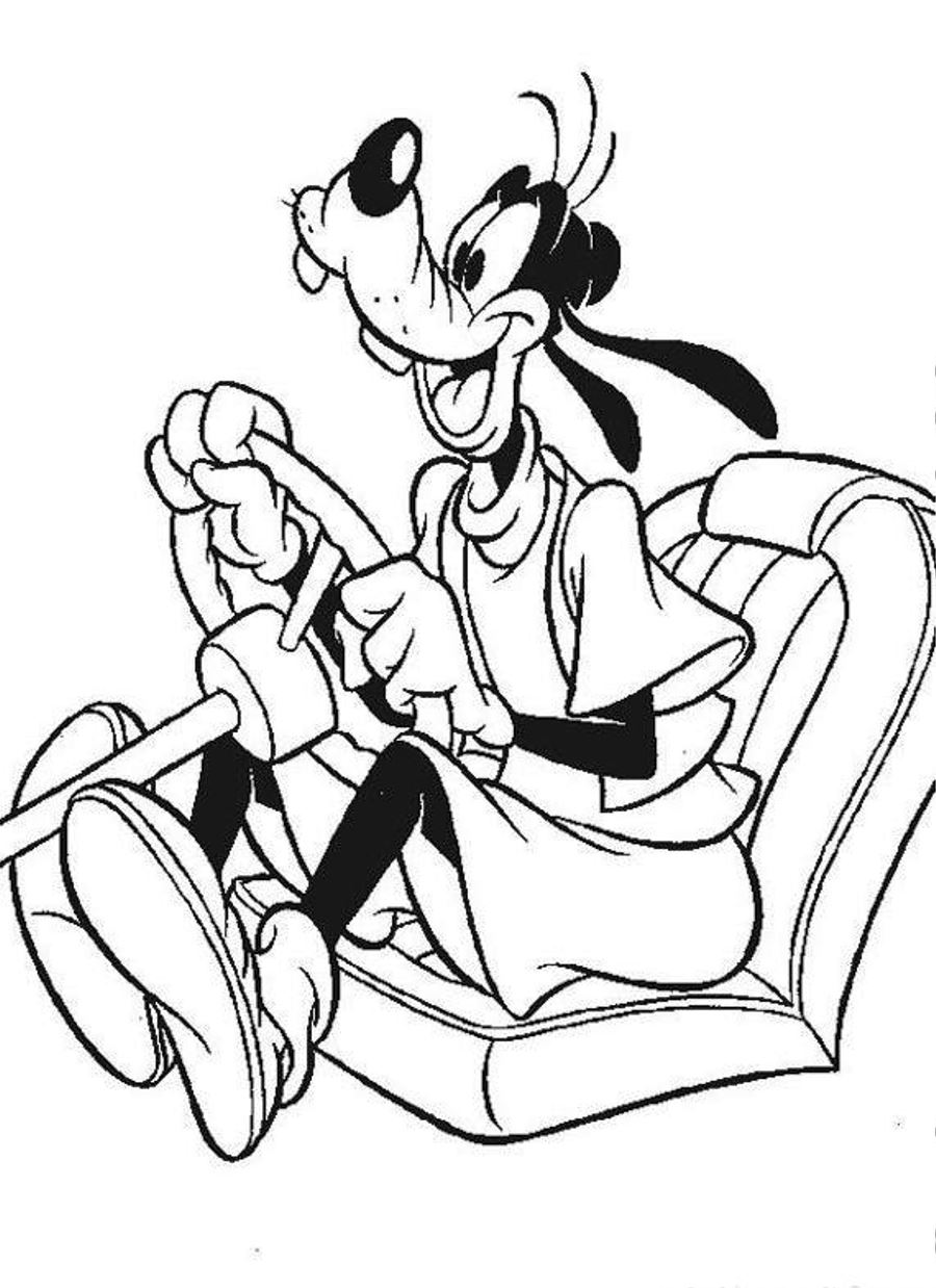 Download Free Printable Goofy Coloring Pages For Kids