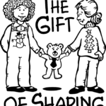 The Gift Of Sharing Coloring Page