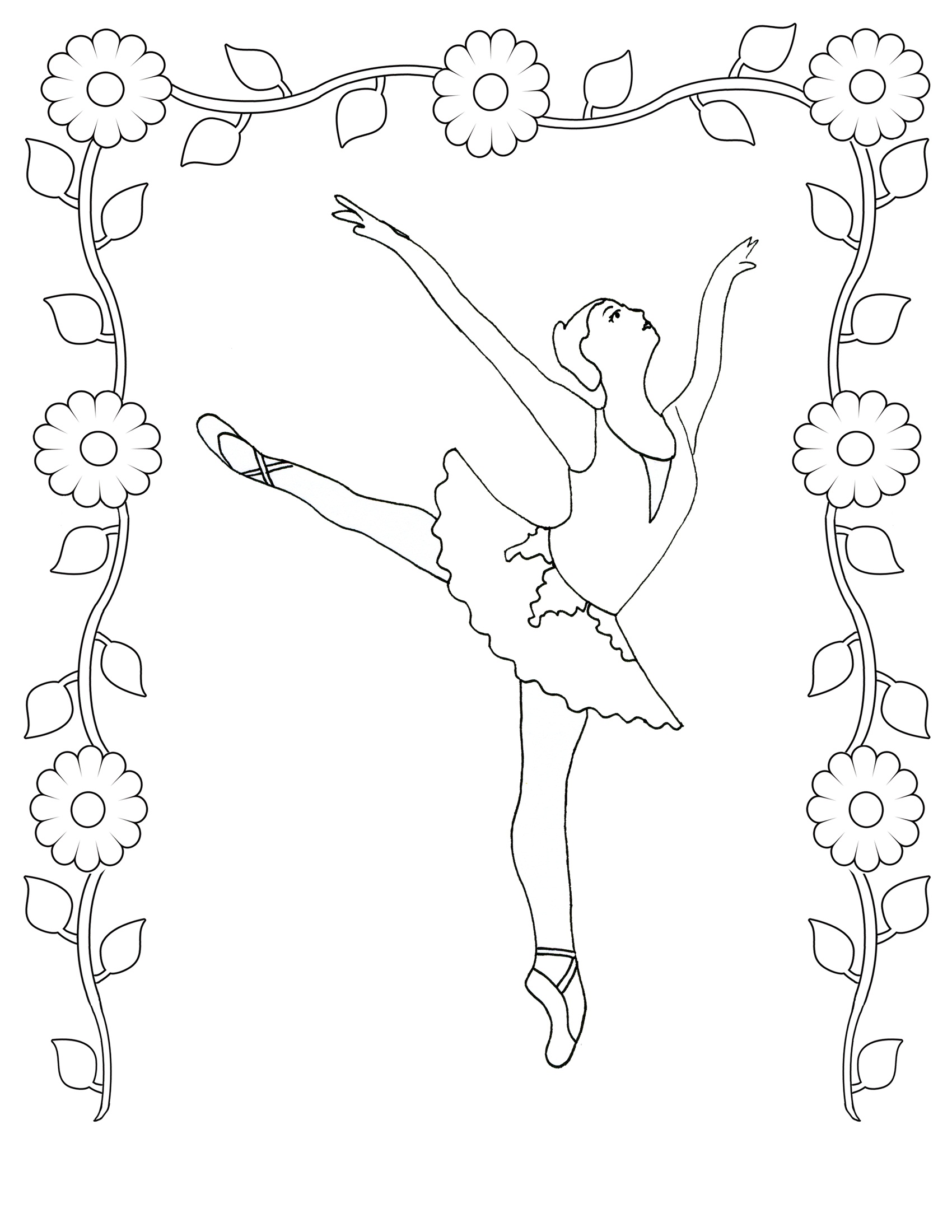 Free Printable Ballet Coloring Pages For Kids Effy Moom Free Coloring Picture wallpaper give a chance to color on the wall without getting in trouble! Fill the walls of your home or office with stress-relieving [effymoom.blogspot.com]