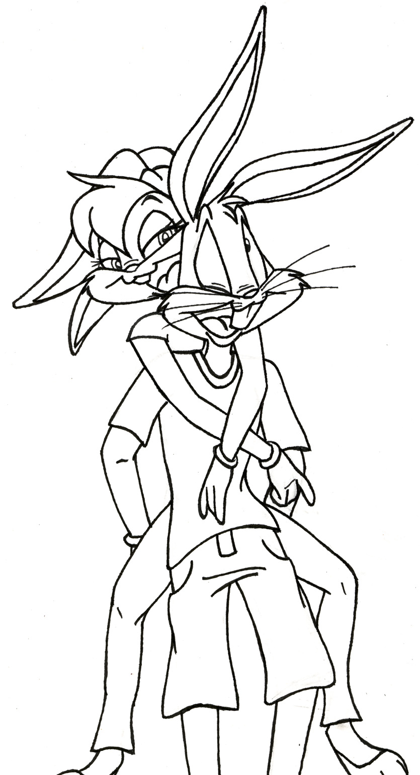 Bugs Bunny Coloring Sheets Printable Coloring Pages
