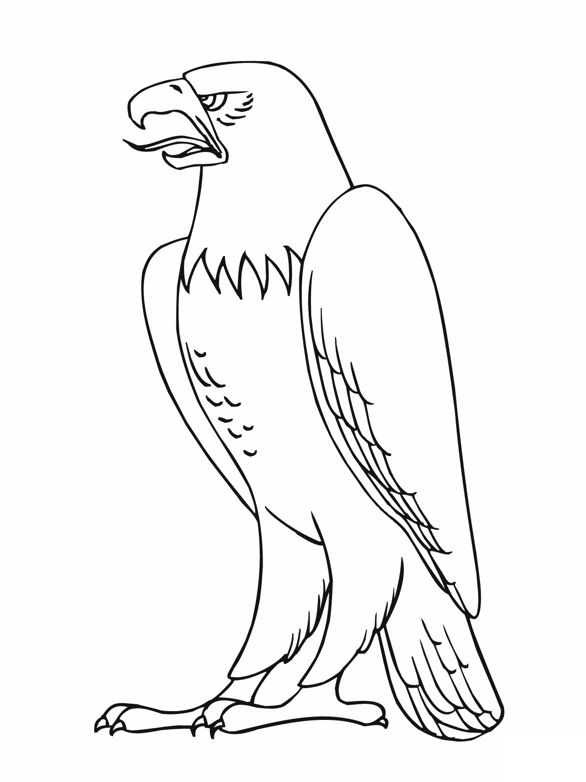 American Eagle Isolated Coloring Page for Kids Stock Vector Image & Art -  Alamy