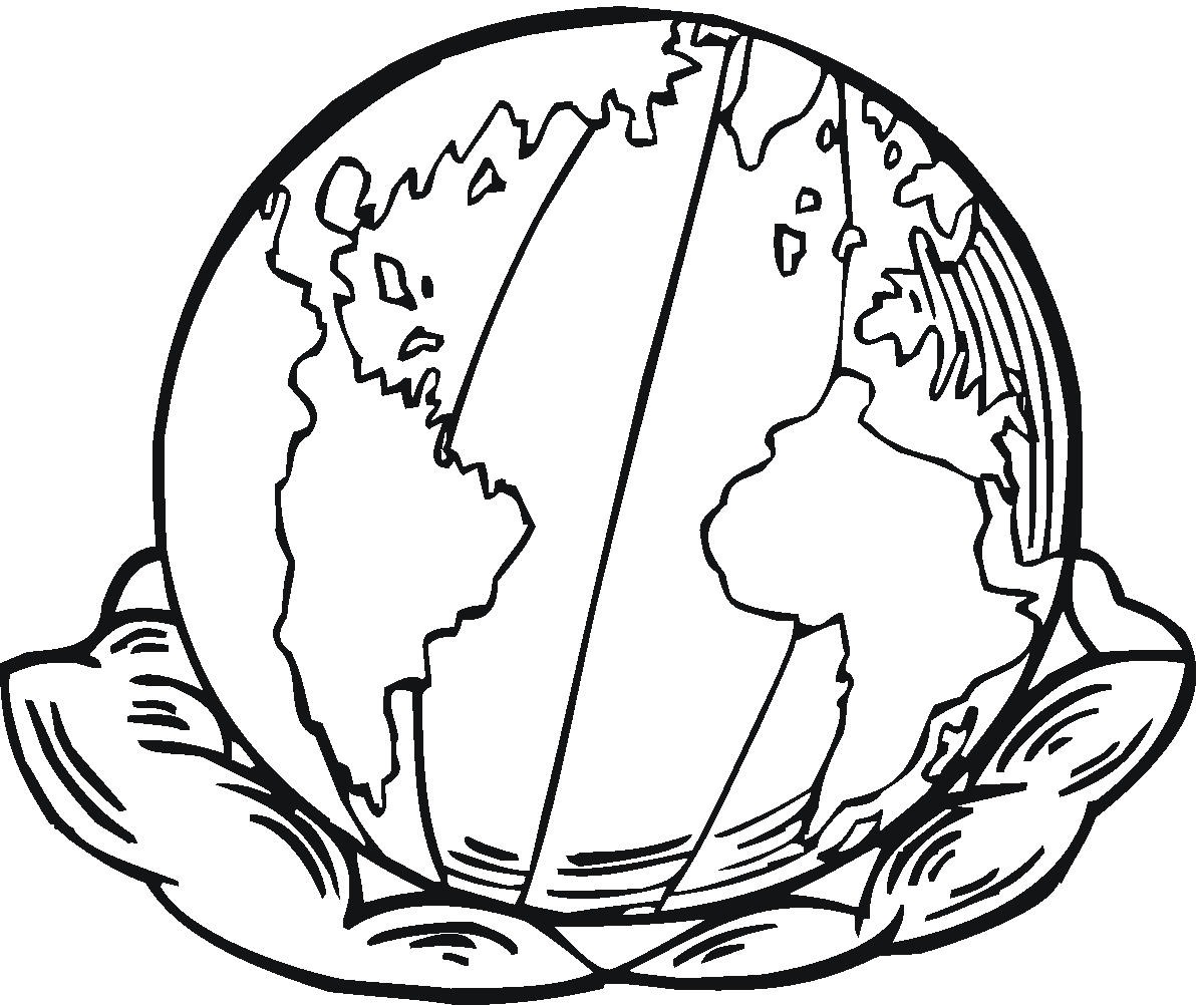 earth coloring pages free