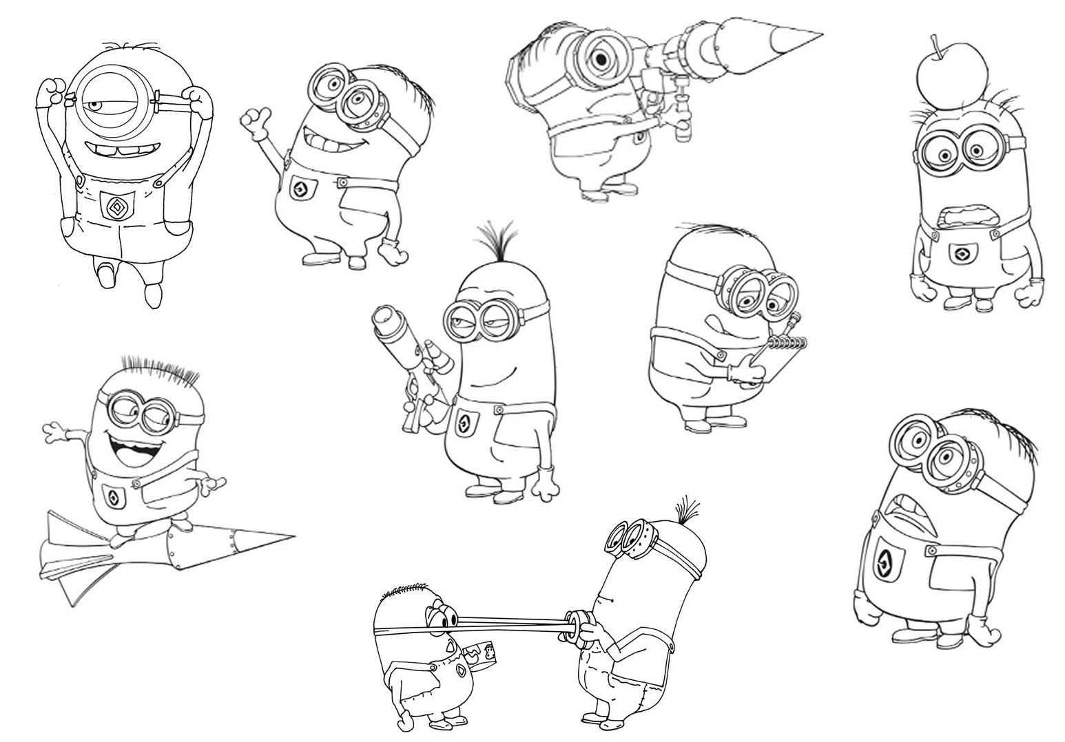 Download Free Printable Despicable Me Coloring Pages For Kids