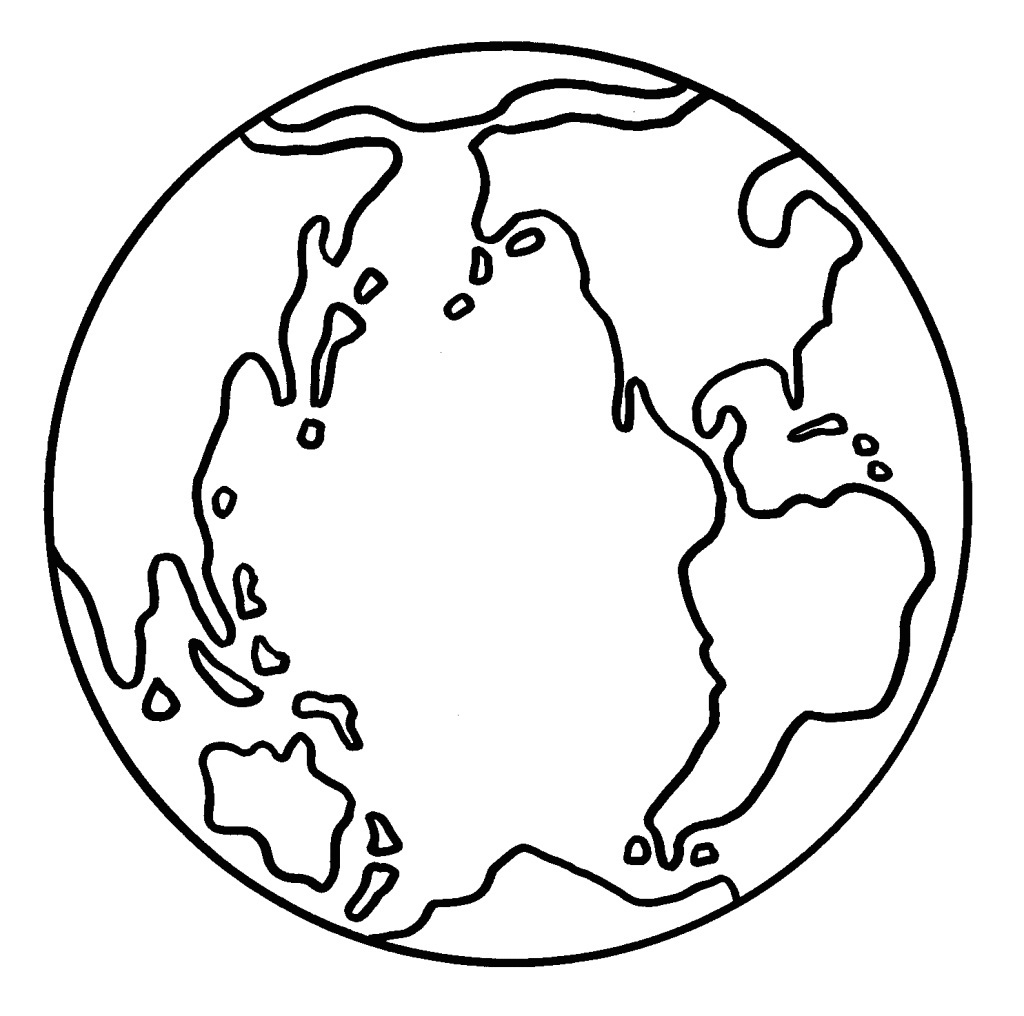Coloring Pages Earth