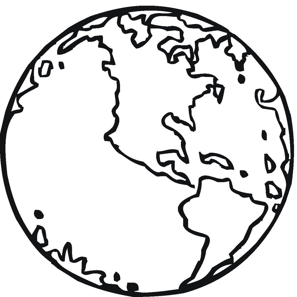  Earth Coloring Pages 4
