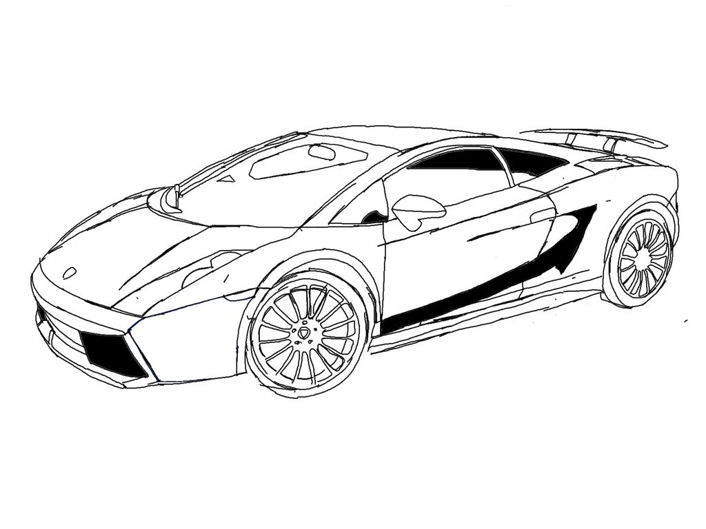 Download Free Printable Lamborghini Coloring Pages For Kids