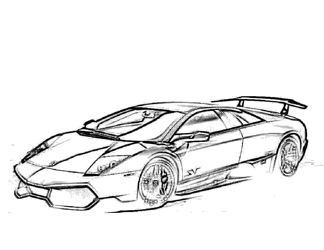 986 Animal Lamborghini Aventador Coloring Pages with disney character