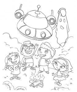 Free Printable Little Einsteins Coloring Pages. Get ready to learn!