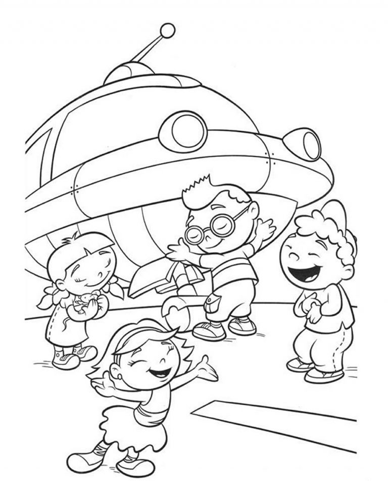 Free Printable Little Einsteins Coloring Pages. Get ready to learn!