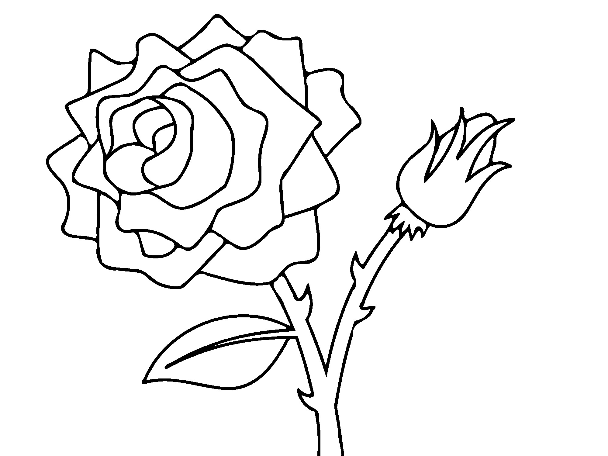 rose art coloring pages