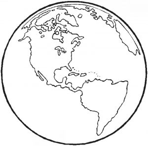 Free Printable Earth Coloring Pages For Kids