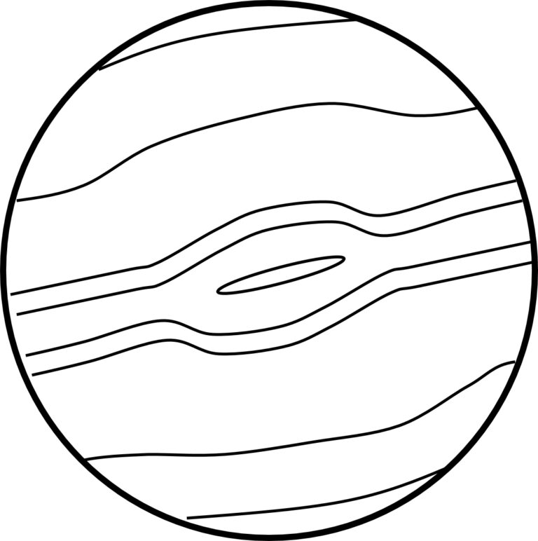 Free Printable Planet Coloring Pages For Kids