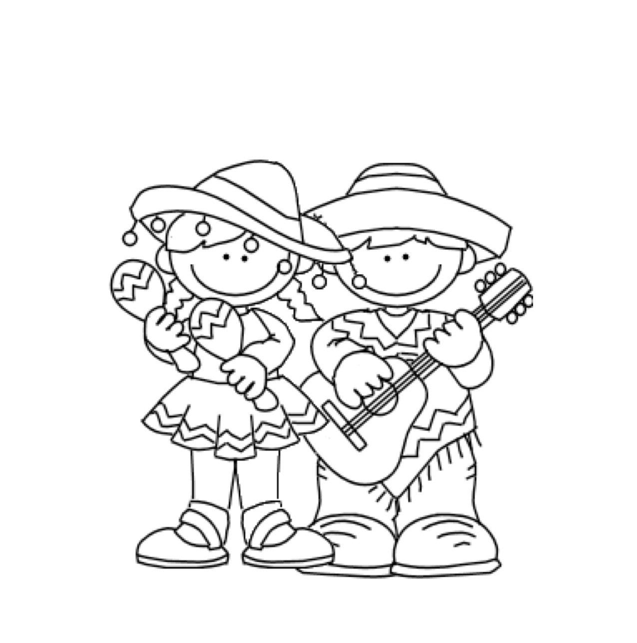 Free Printable Cinco De Mayo Coloring Pages For Kids - Best
