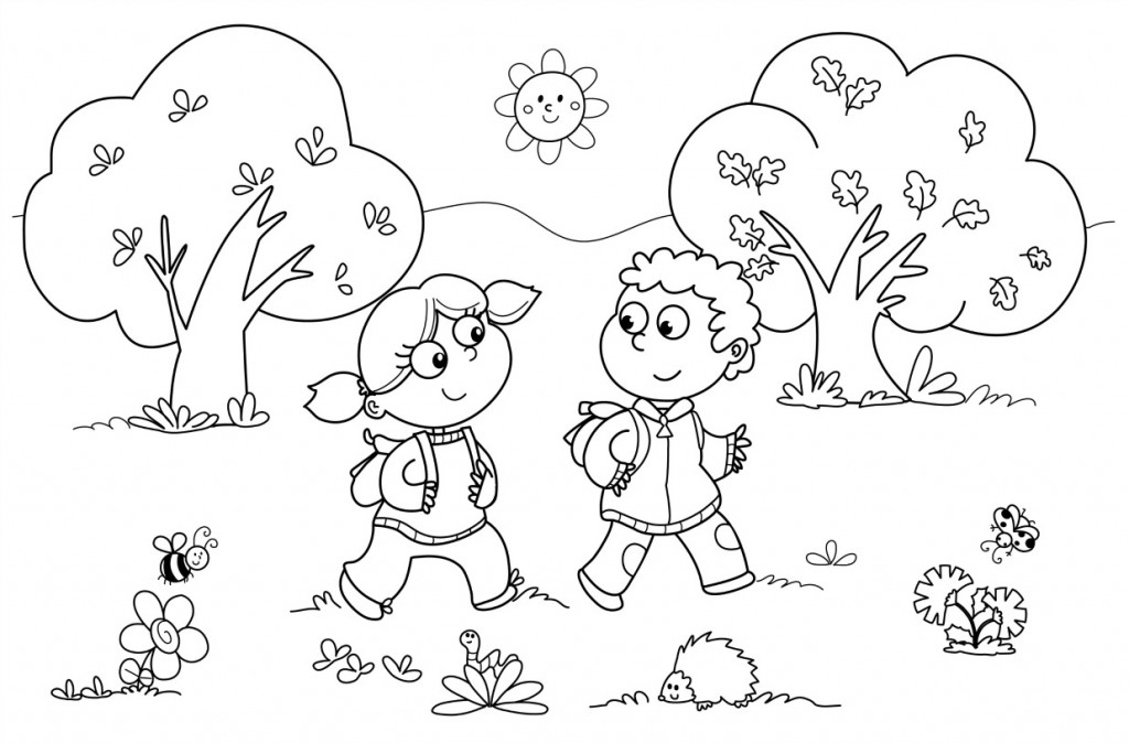 Free Printable Kindergarten Coloring Pages For Kids