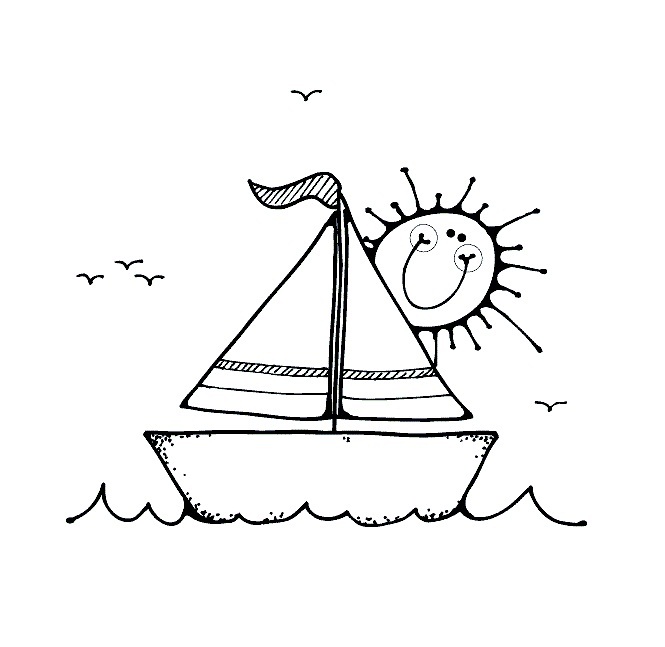 Download Free Printable Boat Coloring Pages For Kids - Best Coloring Pages For Kids