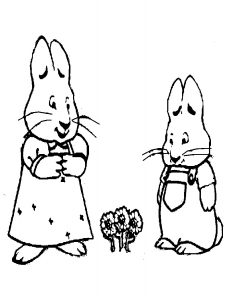 Free Printable Max and Ruby Coloring Pages For Kids