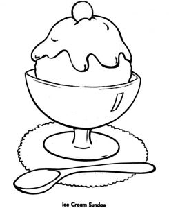 Free Printable Ice Cream Coloring Pages For Kids