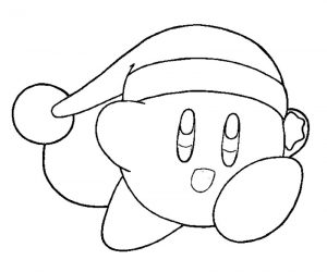 free printable kirby coloring pages for kids