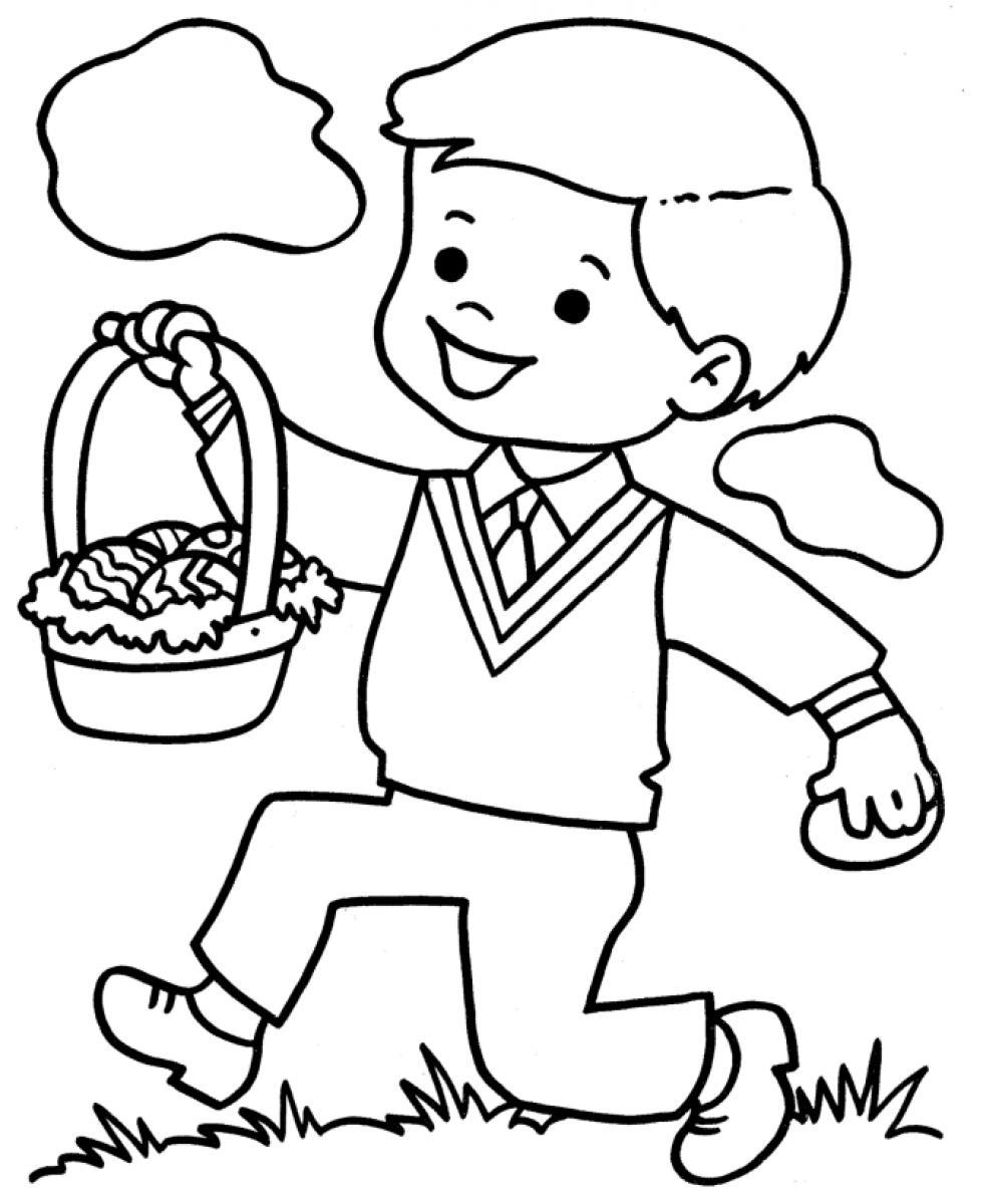 Easy Coloring For Boys Coloring Pages