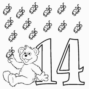 free printable number coloring pages for kids