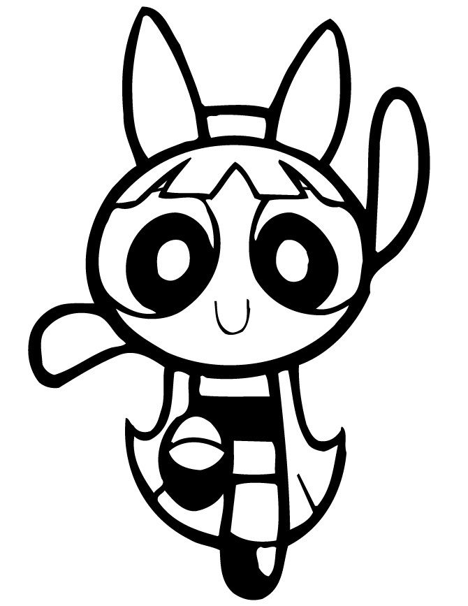 Printable Powerpuff Girls 1 Coloring Pages Powerpuff Girls Coloring ...