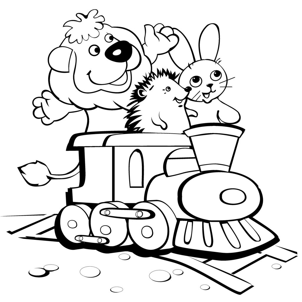 Printable Funny Coloring Page