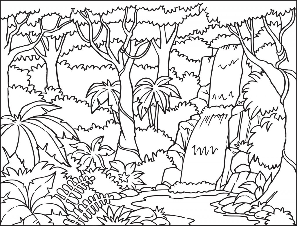 Free Printable Nature Coloring Pages For Kids - Best Coloring Pages For