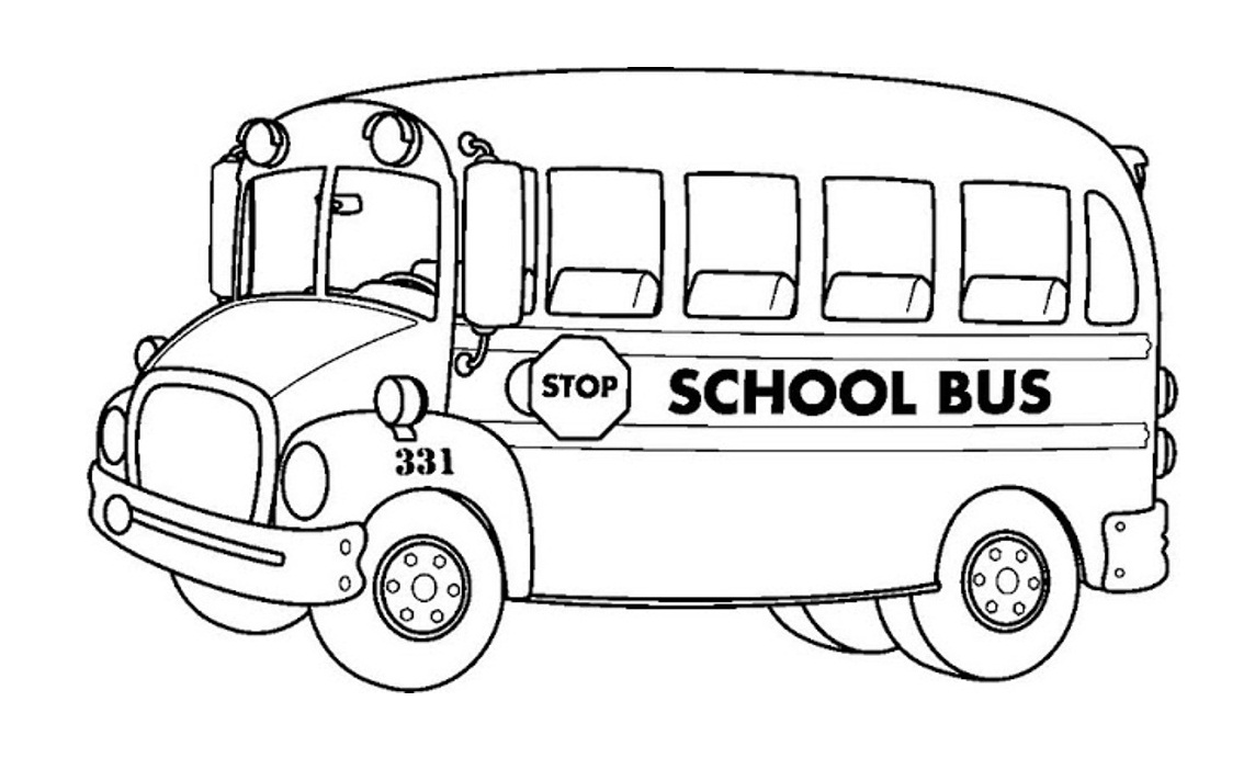 Download Free Printable School Bus Coloring Pages For Kids