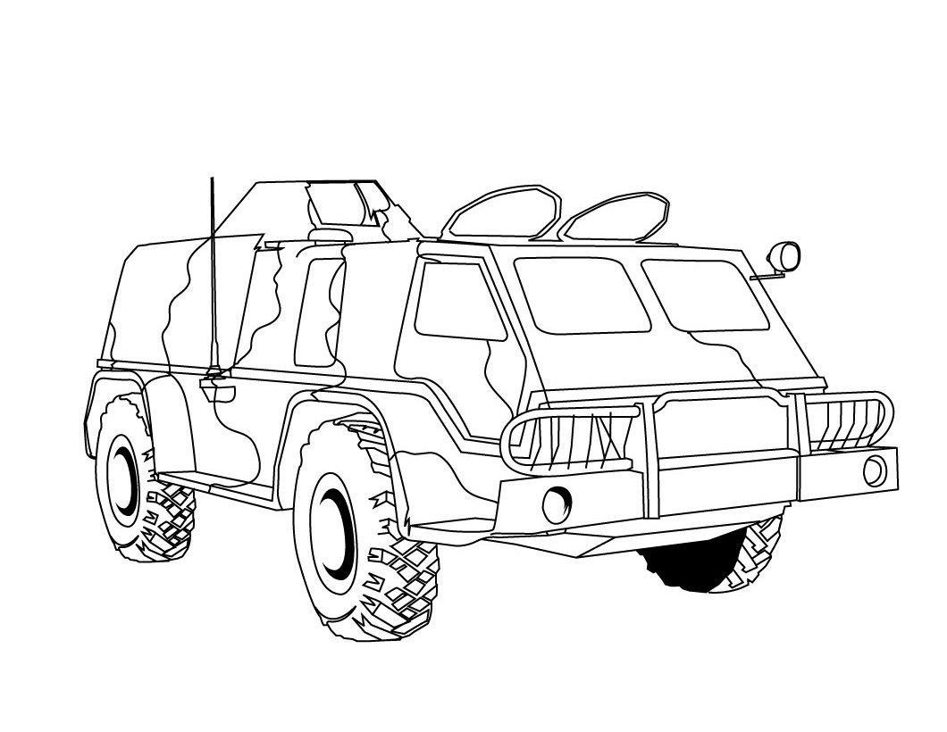 630 Top Army Vehicles Coloring Pages Print , Free HD Download
