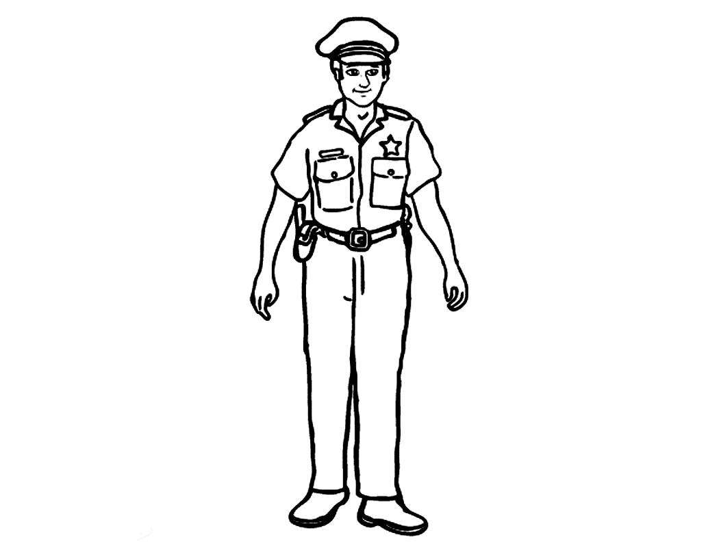 Featured image of post Police Coloring Pages For Kids