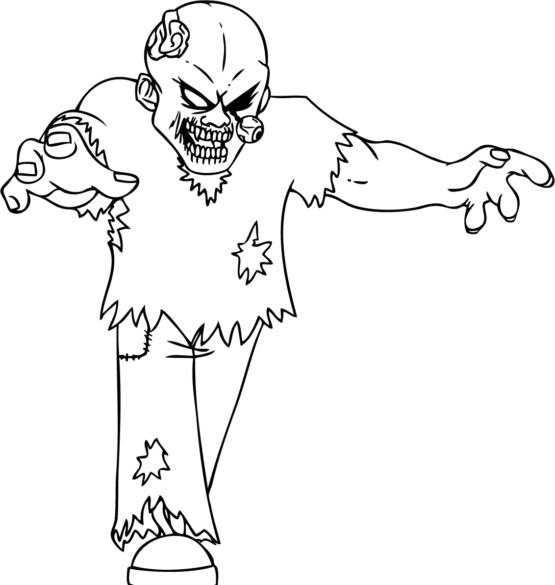 Easter coloring pages - Free 24+ Coloring Pages Zombies