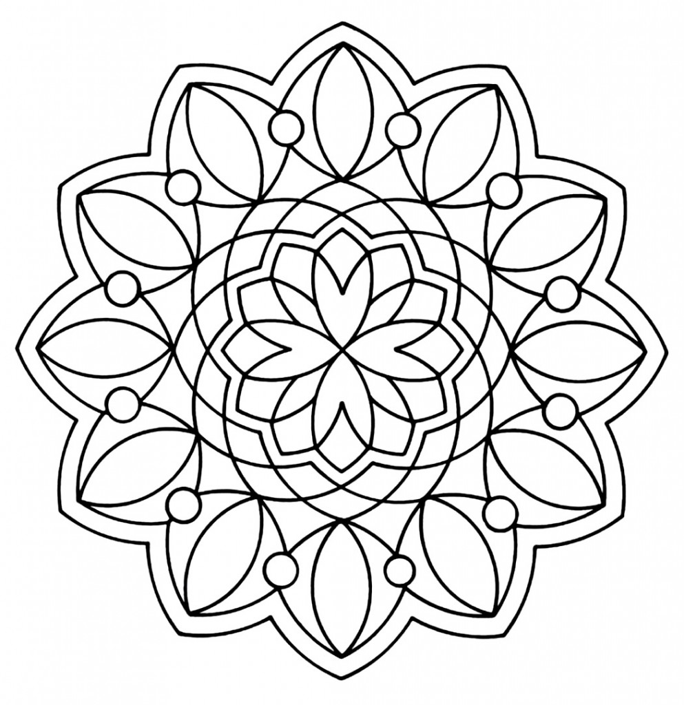 Free Printable Design Coloring Pages