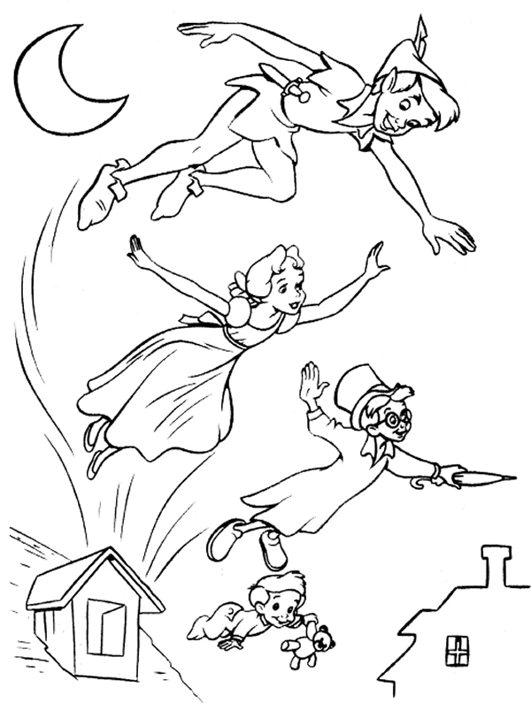 Free Printable Peter Pan Coloring Pages For Kids