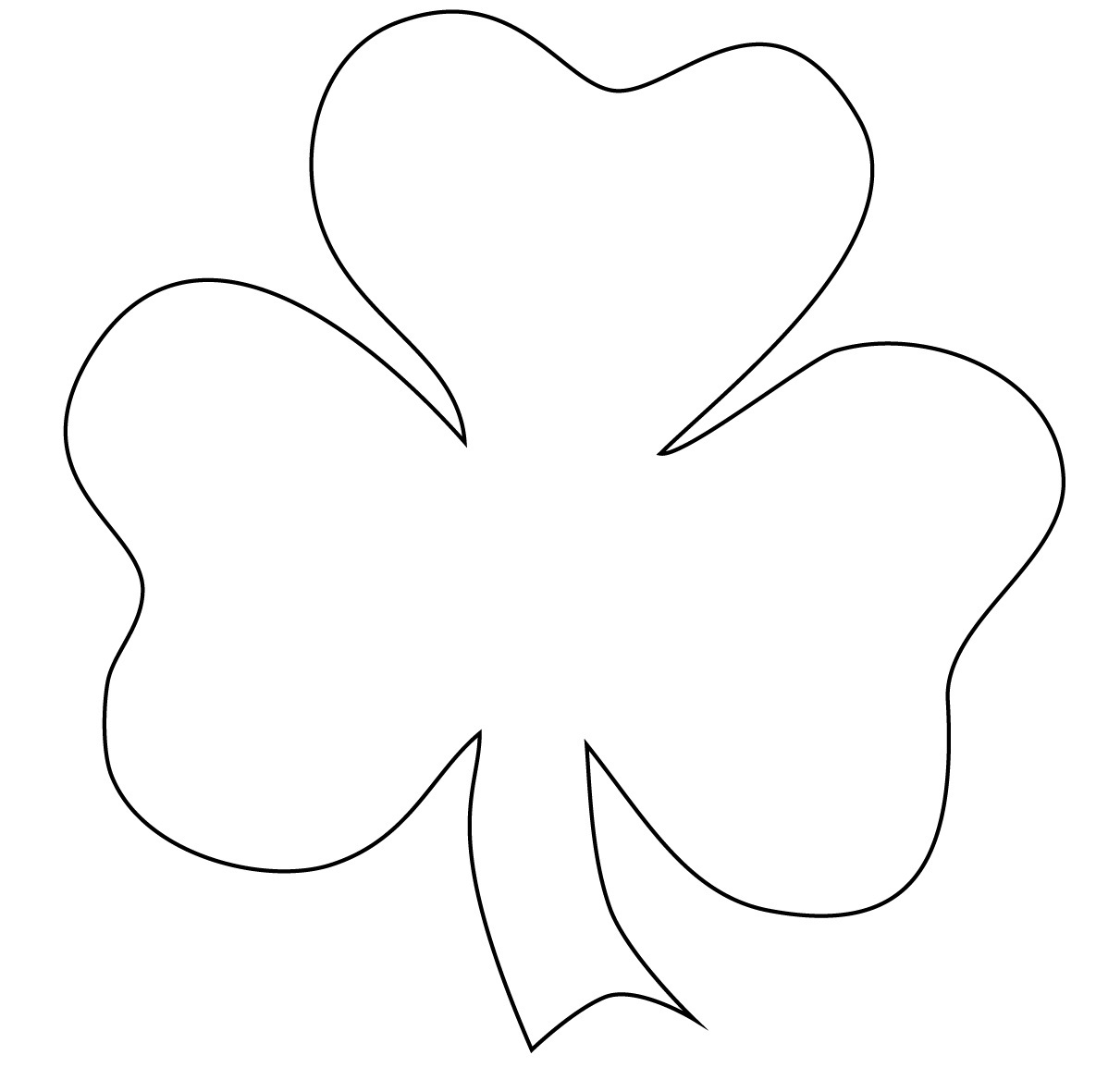 Coloring Pages To Prit Of Shamrocks 2