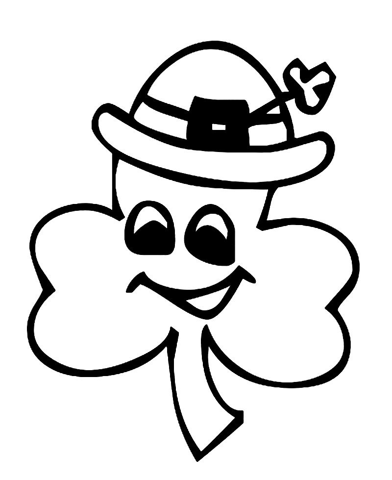 Coloring Pages To Prit Of Shamrocks 3