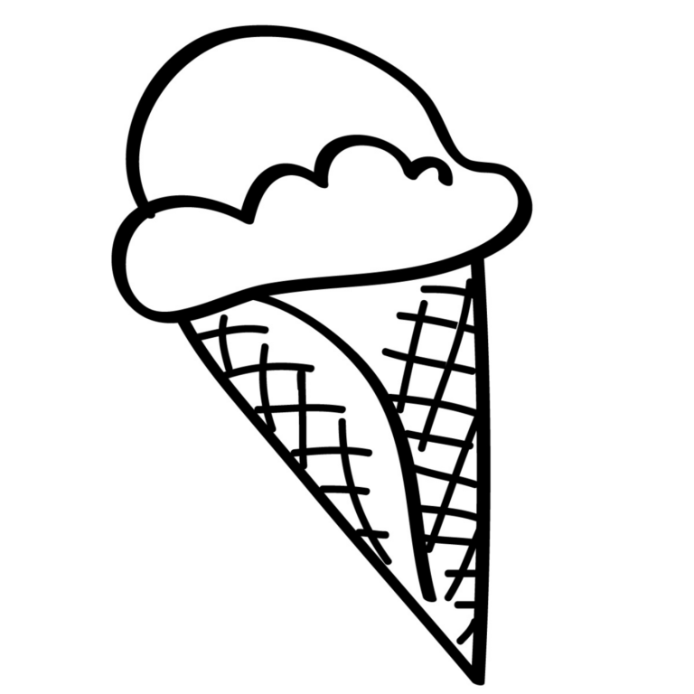 Free Printable Ice Cream Coloring Pages For Kids