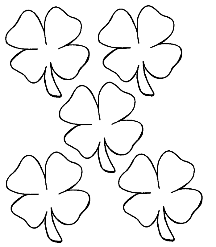 printable-shamrock-coloring-pages